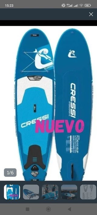 ☸️Tabla Paddle Surf Cressi Fluid