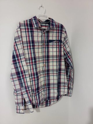 Camisa de cuadros Green Coast Talla M