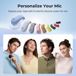 SMALLRIG S70‑C1 Wireless Mic 1TX 1RX 9 Covers 20h