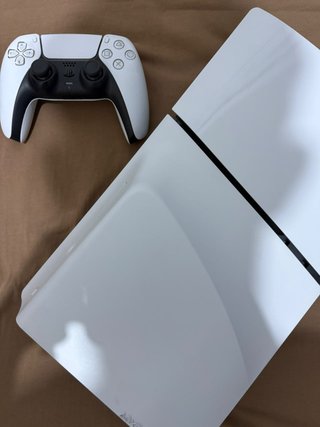 Playstation 5 Slim Bianca