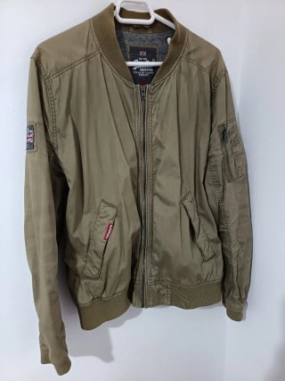 Chaqueta Bomber Superdry Verde Oliva