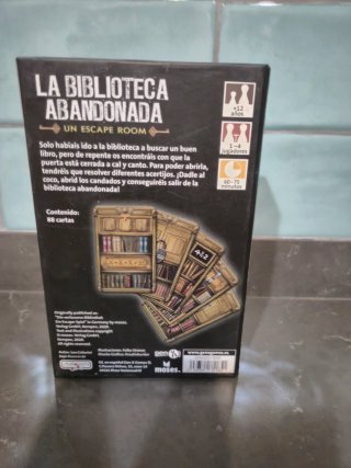 Juego de mesa La Biblioteca Abandonada