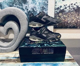 Zapatillas Deportivas Negras Skechers S-Lights 36