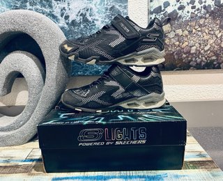 Zapatillas Deportivas Negras Skechers S-Lights 36