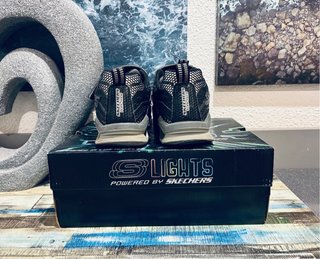 Zapatillas Deportivas Negras Skechers S-Lights 36