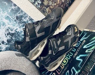 Zapatillas Deportivas Negras Skechers S-Lights 36