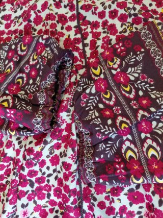 Vestido boho Venca estampado floral talla M 38
