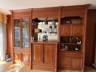 Boiserie de Roble con 3 Módulos