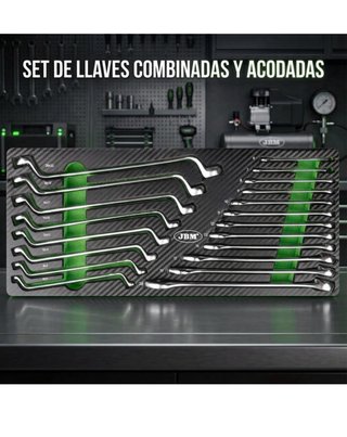 Caja Metálica JBM 143 piezas ¡NUEVA A ESTRENAR!