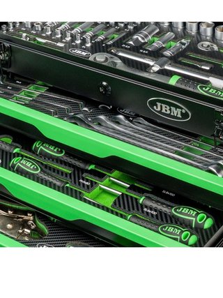 Caja Metálica JBM 143 piezas ¡NUEVA A ESTRENAR!