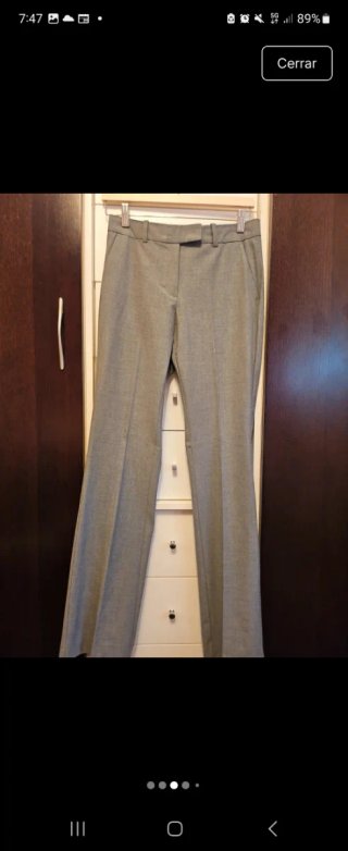 Pantalón Zara Gris