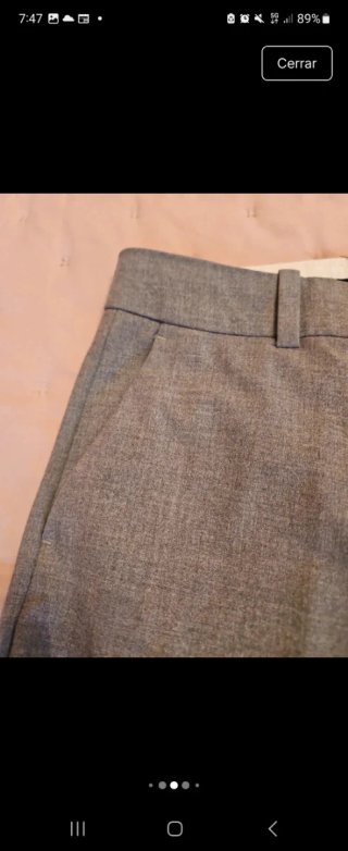 Pantalón Zara Gris