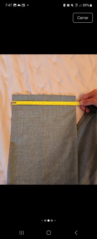 Pantalón Zara Gris
