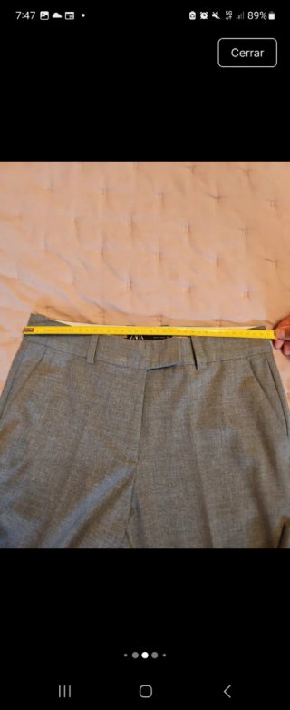 Pantalón Zara Gris