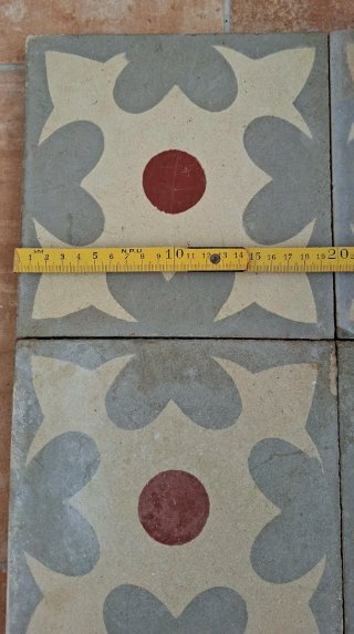Baldosas Hidráulicas Antiguas 20x20 Modernistas