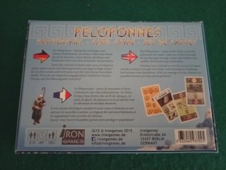 Peloponnes el juego de cartas