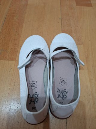 Zapatos Blancos Oh! Girl Talla 34