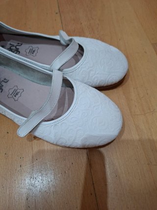 Zapatos Blancos Oh! Girl Talla 34