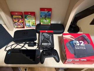 Nintendo Switch 2 Negra + Juegos y Accesorios