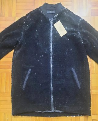 Bomber nueva Zara lentejuelas Talla M