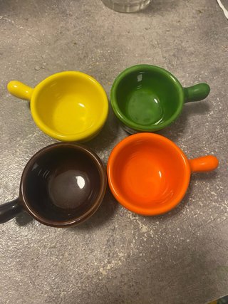 Set 4 Ciotoline Ceramica