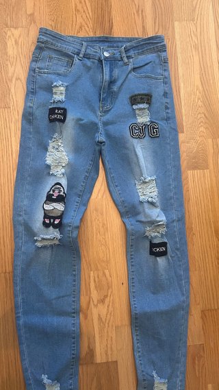Vaqueros elásticos S nuevos
