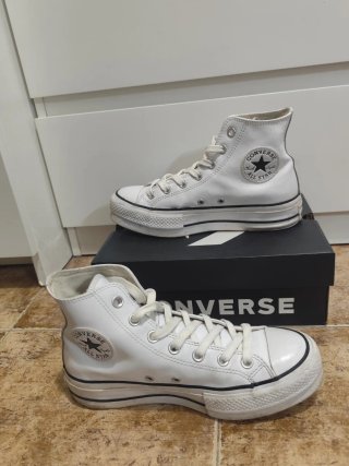 Converse Blancas Mujer Talla 38