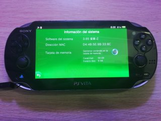PS Vita PCH-1004 OLED + SD2Vita 64 GB + Top Player