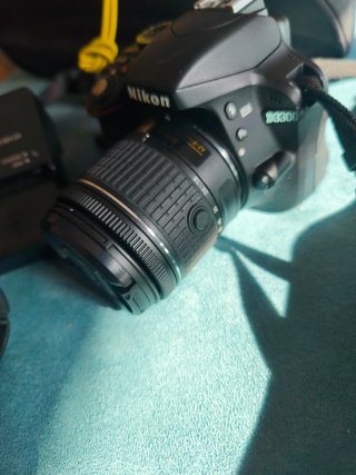 Kit Nikon D3300 con 18-55mm y Teleobjetivo