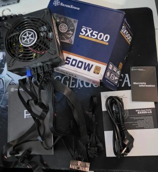 SilverStone SX500 SFX Fuente Alimentación 80 GOLD
