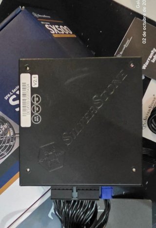 SilverStone SX500 SFX Fuente Alimentación 80 GOLD