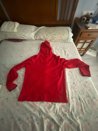 Chaqueta Nike Roja con Cremallera
