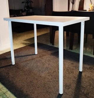 MESA ESCRITORIO 100x60cm BLANCO COMO NUEVO
