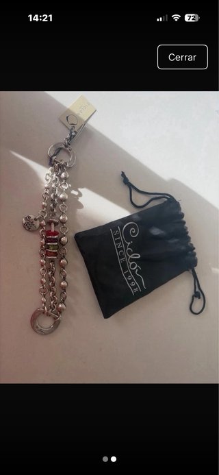 Pulsera Ciclon Bañada en Plata marca Ciclon nuev