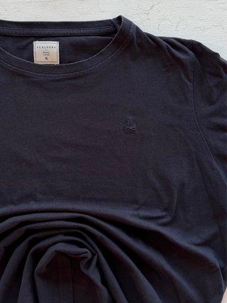 Scalpers Camiseta Hombre Azul Marino XL