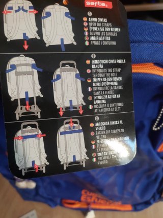 Lote Valencia Basket: Mochila (nuevo)