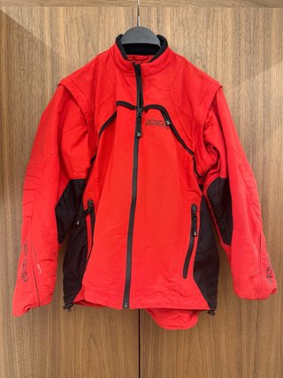 Chaqueta Moto Hebo Niño Talla 12 Roja