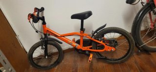 Bicicleta Infantil BTWIN Naranja