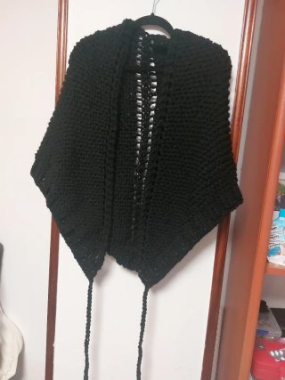 Toquilla Negra Hecha a Mano