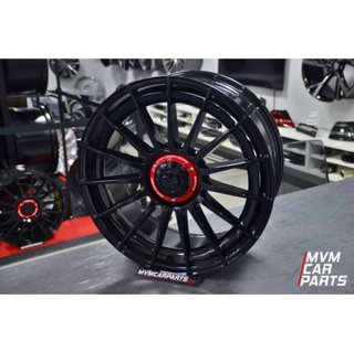 Juego de 4 Llantas 18 Aero Black Red Cap VW067