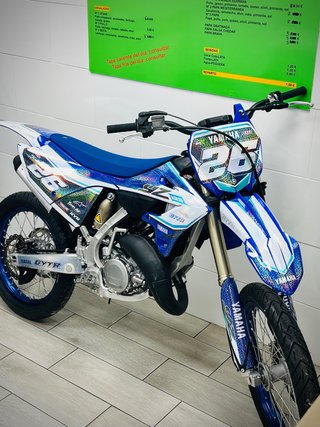 Yamaha YZ 125 2025 Motocross Azul/Blanco