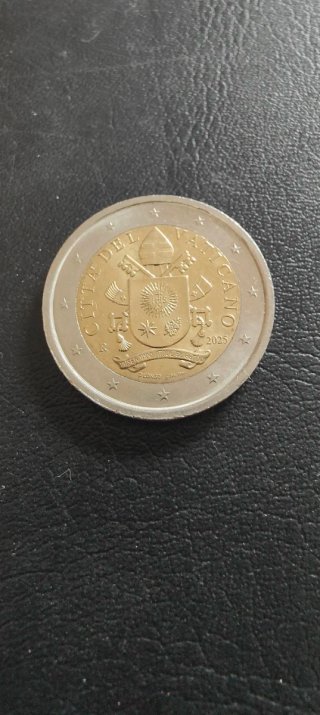 Moneda 2 Euros Vaticano 2025