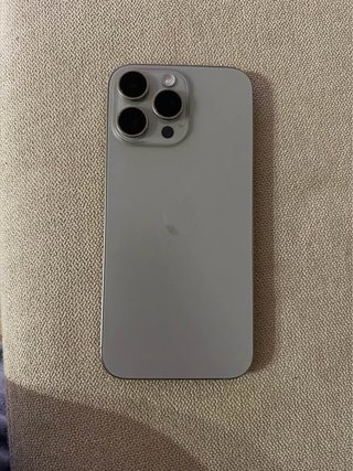 iPhone 16 Pro Max Plata, 256gb, 90% batería