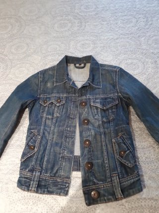 Chaqueta vaquera azul