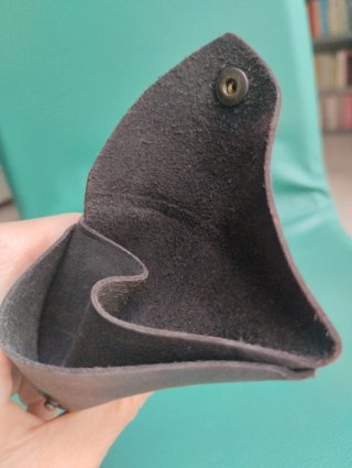 MONEDERO PORTAMONEDAS CUERO ARTESANAL BADAJOZ