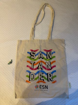 Bolsa de tela ESN Santander Multicolor