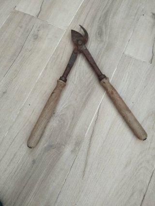 Forbici da potatura antiche