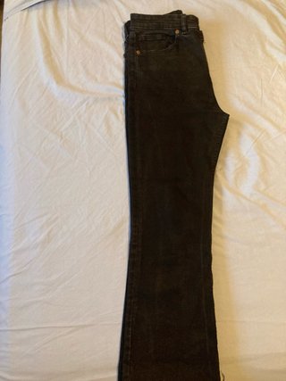 Pantalón Negro Zara Deshilachado