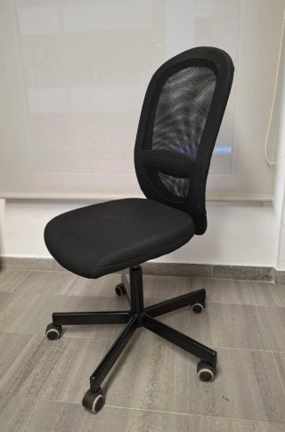 Silla de escritorio negra