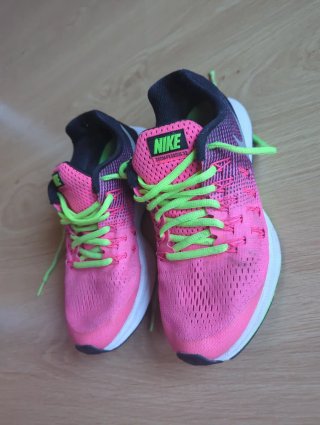 Zapatillas Nike Zoom Pegasus 33 Rosa/Verde